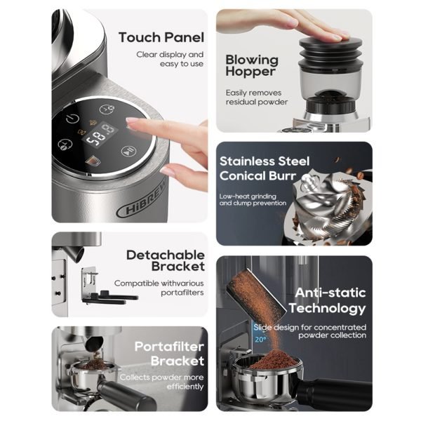 HiBREW G7 Coffee Grinder - Image 3