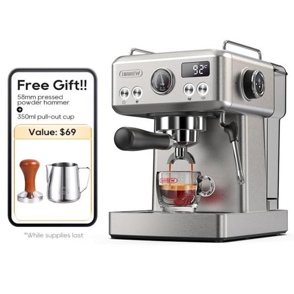 HiBREW H10A Semi Automatic Espresso Coffee Machine - Image 2