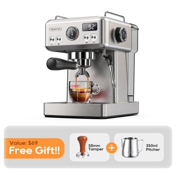 HiBREW H10A Semi Automatic Espresso Coffee Machine - Image 5