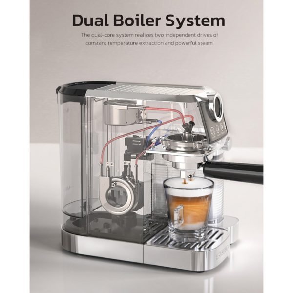 HiBREW H13A 3 in 1 Semi Automatic Coffee Machine - Image 3