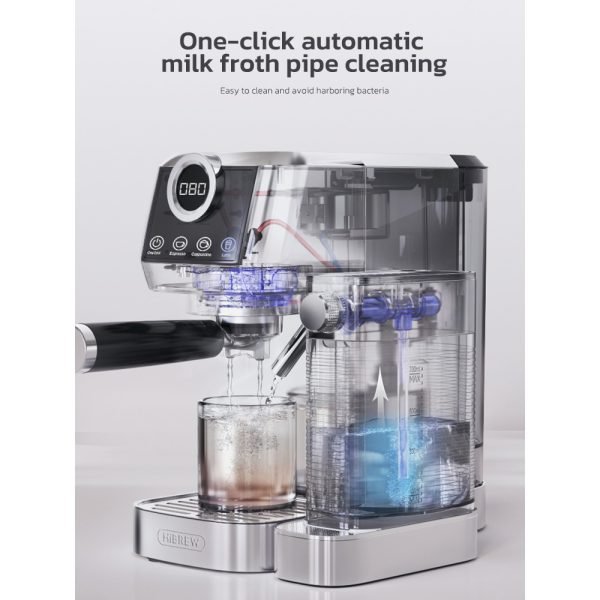 HiBREW H13A 3 in 1 Semi Automatic Coffee Machine - Image 8
