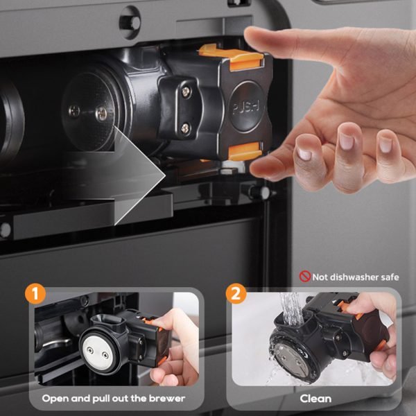 HiBREW H16 Automatic Espresso Machine with Grinder - Image 5