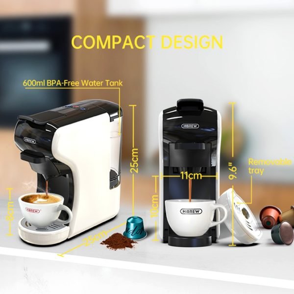 HiBREW H1A 4 IN 1 Expresso Coffee Machine - Image 8