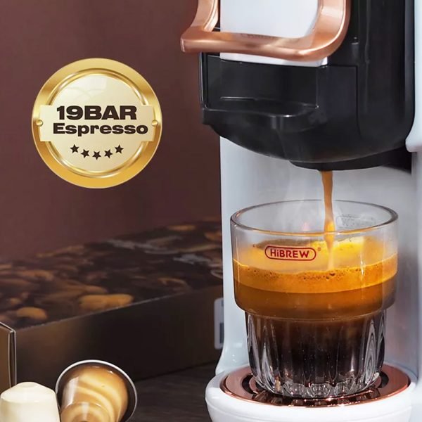 HiBREW H2B 5 in 1 Multi-Capsule Cold & Hot Coffee Maker (Black) - Image 3