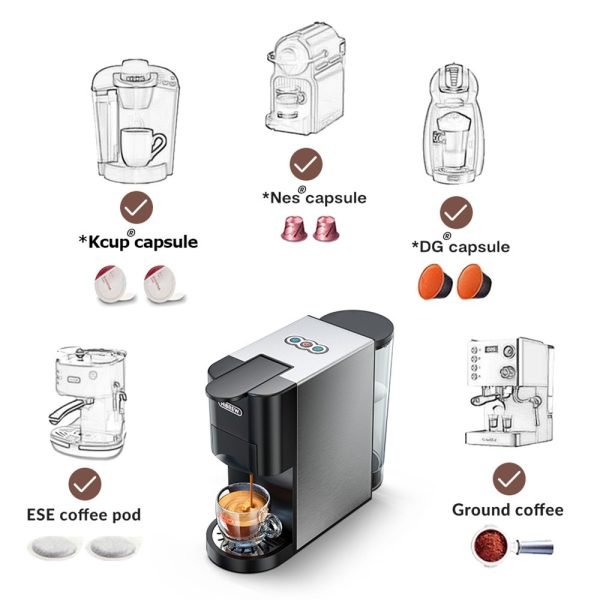 HiBREW H3A 5 in 1 Coffee Machine - Image 4