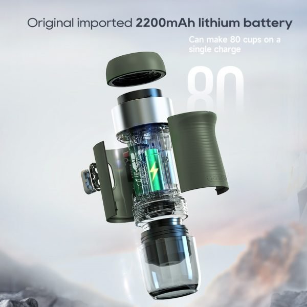 HiBREW H4B Wireless Portable 3 in 1 Espresso Coffee Maker - Image 2