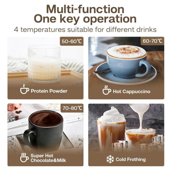 HiBREW M3A 4 in 1 Milk Frother - Image 8