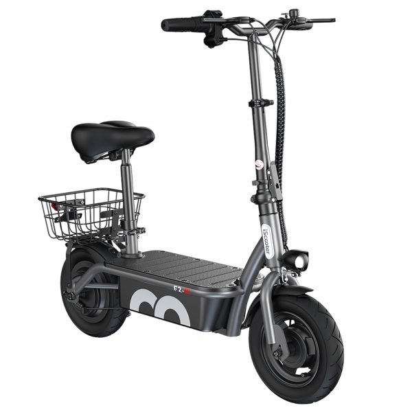 iScooter F2 Electric Scooter with Seat & Rear Basket - Image 3