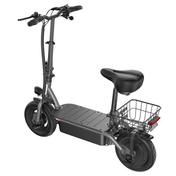 iScooter F2 Electric Scooter with Seat & Rear Basket - Image 7