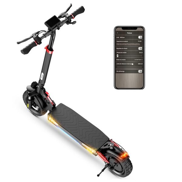 iScooter iX3 Folding Electric Scooter - Image 3