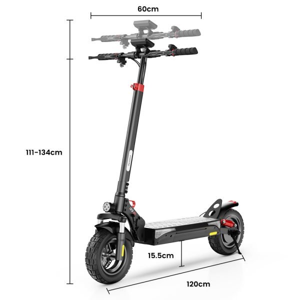 iScooter iX3 Folding Electric Scooter - Image 5